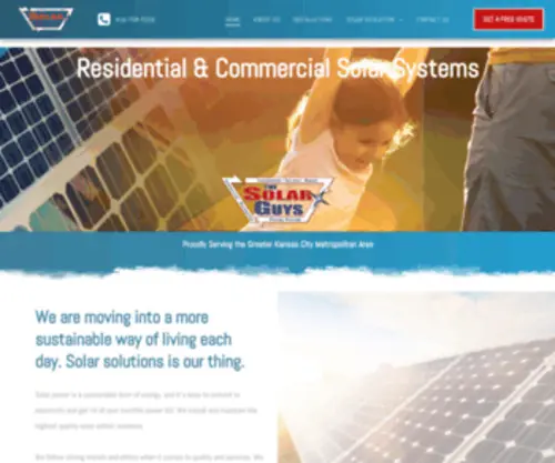 Solarguysusa.com(Solar system installation) Screenshot