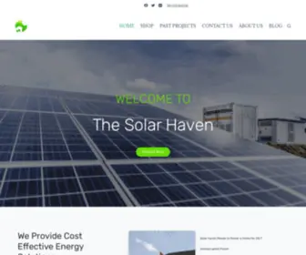 Solarhaven.com.ng(The Solar Haven) Screenshot