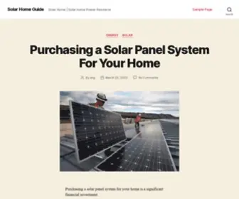 Solarhomeguides.com(Solar Home) Screenshot