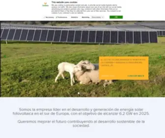 Solariaenergia.com(Parques Fotovoltaicos) Screenshot