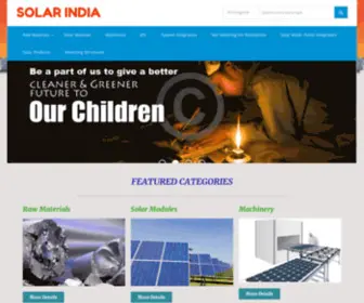 Solarindia.net(WordPress) Screenshot