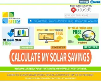 Solarinstallguru.com(Solar Power System) Screenshot