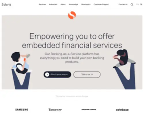 Solarisgroup.com(Empowering you to offer financial services) Screenshot