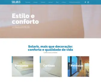 Solarispersianas.com.br(Solaris Persianas e Cortinas) Screenshot