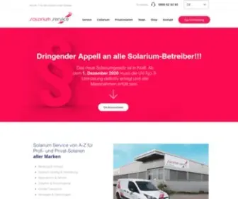 Solarium-Service.ch(Solarium Service AG) Screenshot