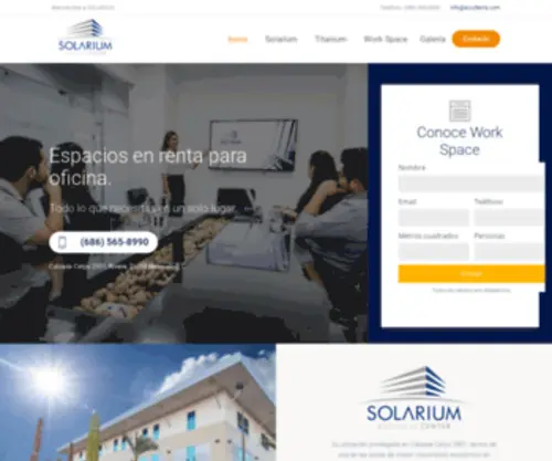 Solarium.com.mx(Solarium) Screenshot