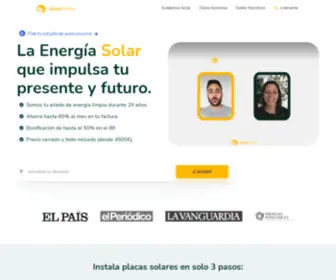 Solarmente.es(Energía solar y autoconsumo para tu hogar) Screenshot