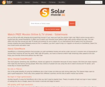 Solarmovie.to(Watch FREE Movies Online & TV shows) Screenshot