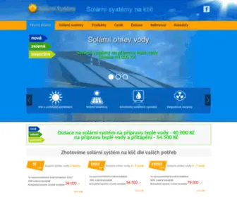 Solarni-SYstem.eu(Solární ohřev vody) Screenshot