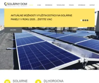 Solarnydom.sk(Solárne panely dostupné pre všetkých) Screenshot