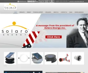 Solaroenergy.com(Solaro Energy) Screenshot