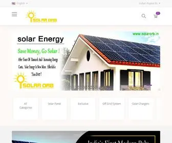 Solarorb.in(Solar panel Company) Screenshot