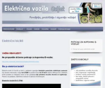 Solarosijek.hr(Električni bicikli) Screenshot