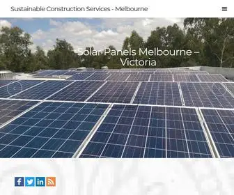 Solarpanelsmelbournevictoria.com.au(Sustainable Solar Services) Screenshot