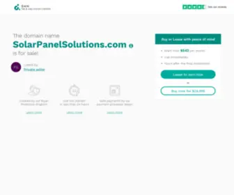 Solarpanelsolutions.com(SolarPanelSolutions) Screenshot