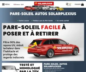 Solarplexius.fr(Vitres teintées sans film) Screenshot
