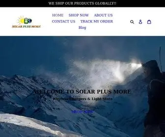 Solarplusmore.com(Solar Plus More) Screenshot