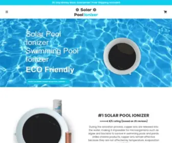 Solarpoolionizer360.com(The Solar Pool Ionizer) Screenshot