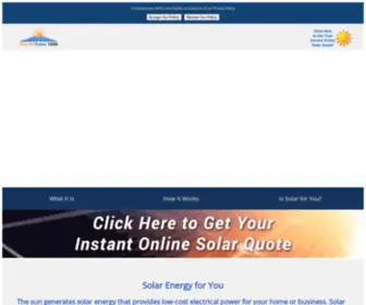 Solarpower1000.com(Solar Power 1000) Screenshot