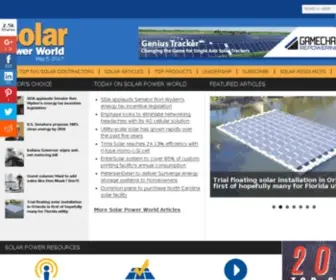 Solarpowerengineering.com(Solar Power News) Screenshot