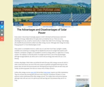 Solarpoweristhefuture.com(Solar Power) Screenshot