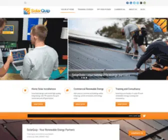 Solarquip.com.au(SolarQuip Renewable Energy Solutions) Screenshot