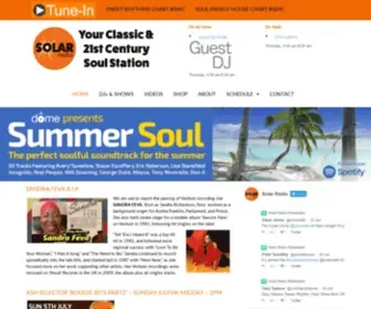 Solarradio.com(Solar Radio) Screenshot