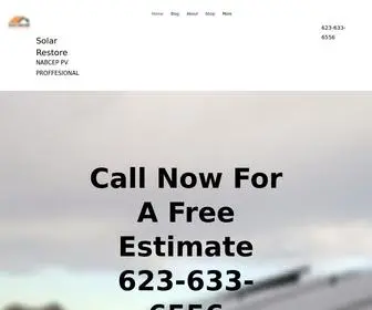 SolarreStoreaz.com(Solar service) Screenshot