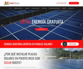Solarrootspr.com(Solar Roots LLC) Screenshot
