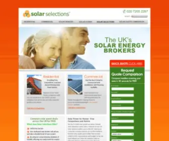 Solarselections.co.uk(Best Solar Power Deals UK) Screenshot