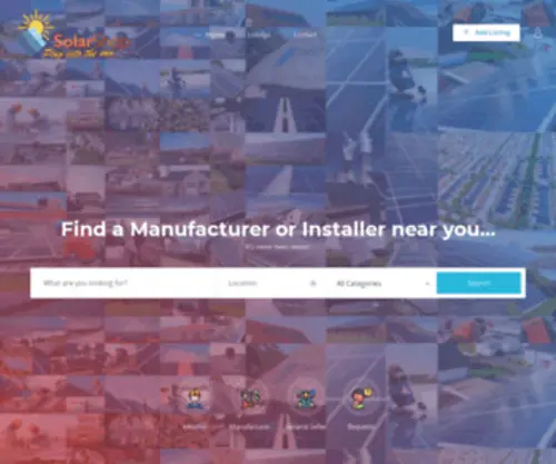 Solarshop.com(Solar Business Directory) Screenshot