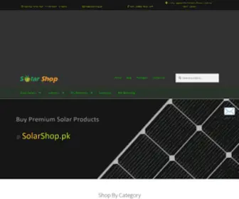 Solarshop.pk(Geared to Green) Screenshot