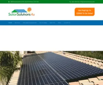 Solarsolutions4U.com(Get Paid up to $2000 to Go Solar) Screenshot