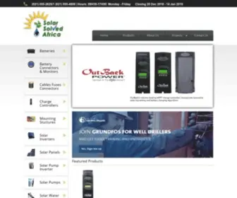 Solarsolved.co.za(Solarsolved) Screenshot