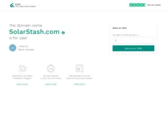 Solarstash.com(solarstash) Screenshot