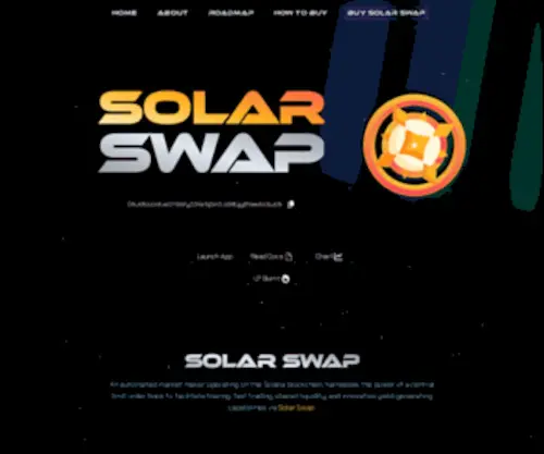 Solarswap.exchange(Solarswap exchange) Screenshot