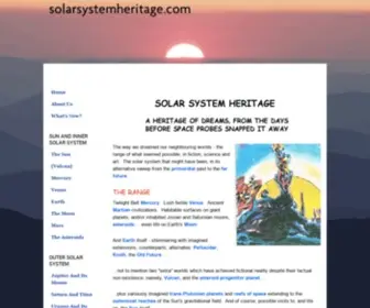 Solarsystemheritage.com(The Old Solar System) Screenshot