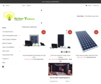 Solartalkers.com(Solar Talkers Ltd) Screenshot