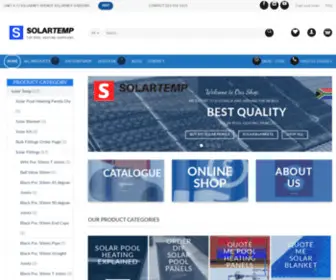 Solartemp.co.za(Solar Temp) Screenshot