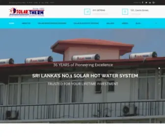 Solartherm.lk(Home) Screenshot