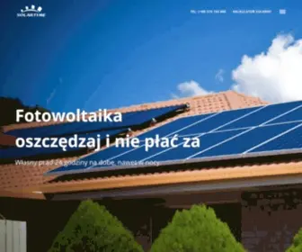 Solartime.pl(Instalacje fotowoltaiczne indywidualny projekt) Screenshot