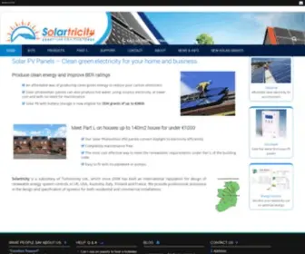 Solartricity.ie(Pv Solar Panels) Screenshot