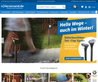 Solarversand.de(LED Solarleuchten) Screenshot