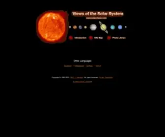 Solarviews.com(Views of the Solar System) Screenshot