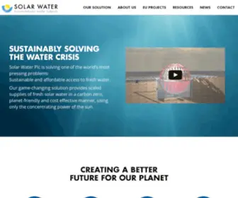 Solarwaterplc.com(Solar Water Plc) Screenshot