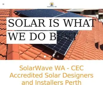 Solarwavewa.com(SolarWave WA) Screenshot