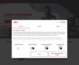 Solarweb.com(Fronius Solar.web) Screenshot