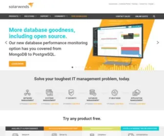 Solarwinds.net(IT Management Software & Monitoring Tools) Screenshot