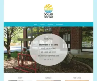 Solaryogastl.com(Solar Yoga Center of St) Screenshot