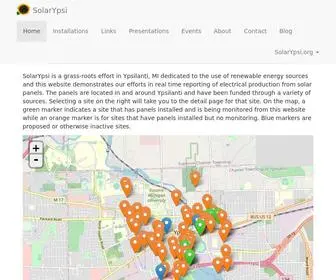 Solarypsi.org(Ypsilanti, Michigan) Screenshot